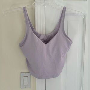 Lululemon Lavender sports bra/top